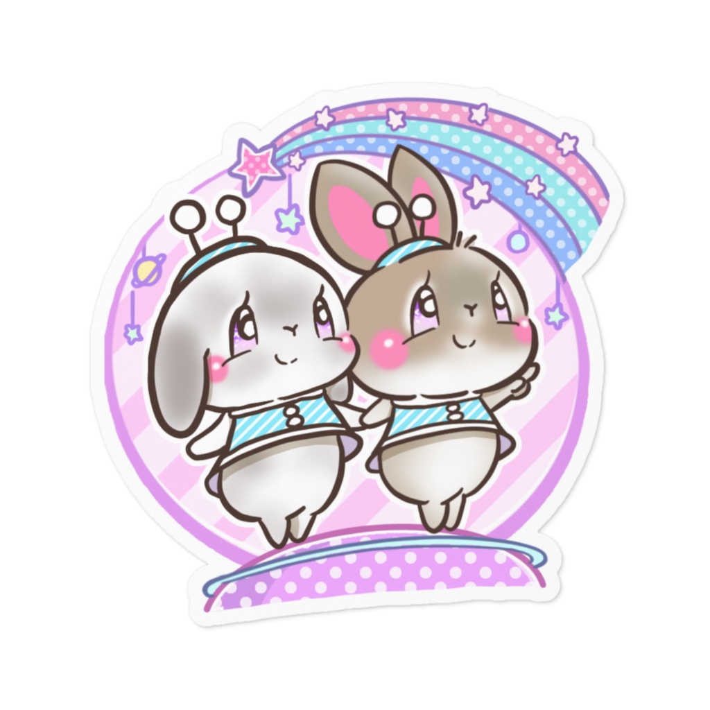 うさぎステッカー プレゼント企画価格