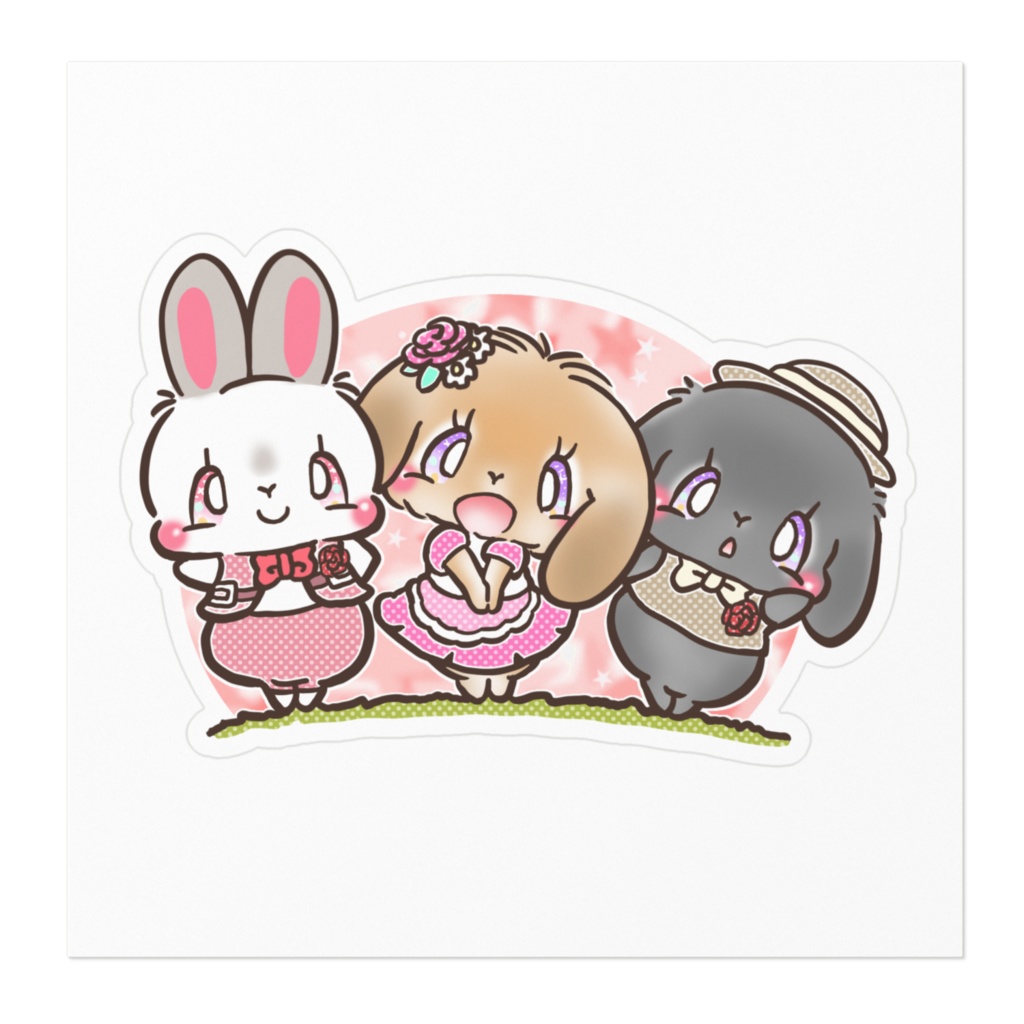 うさぎステッカー プレゼント企画価格