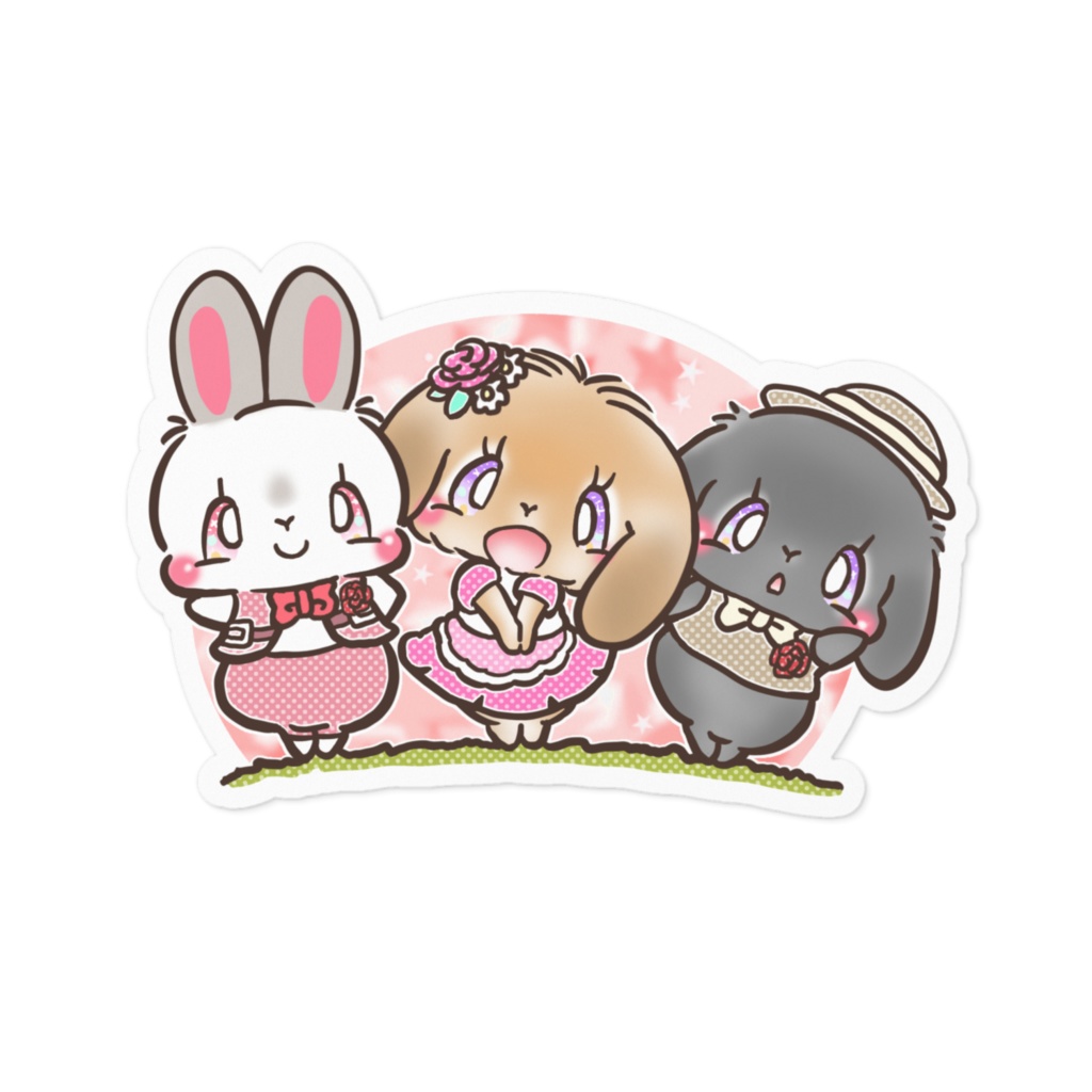 うさぎステッカー プレゼント企画価格