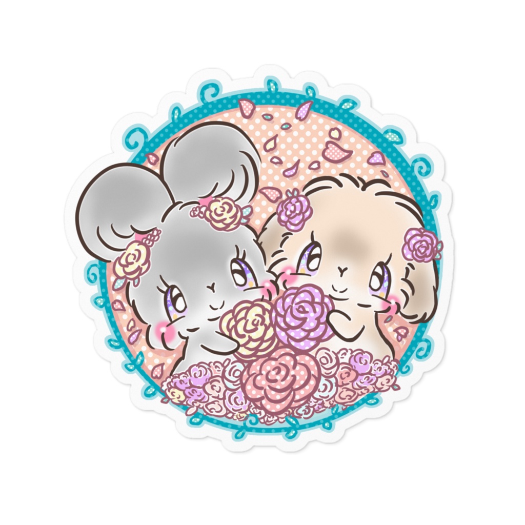 うさぎ　ステッカー　プレゼント企画特別価格