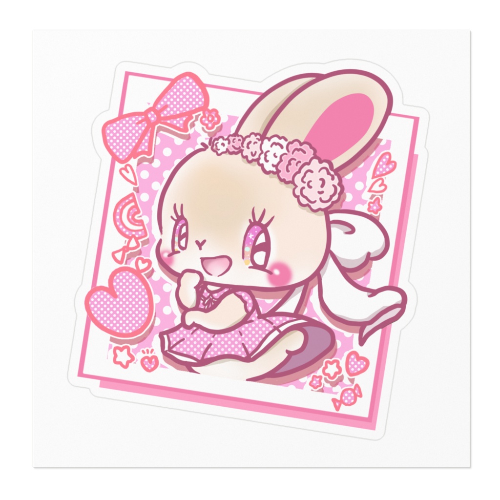 うさぎステッカー プレゼント企画特別価格