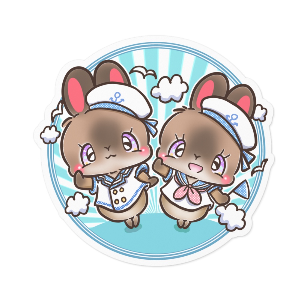 うさぎステッカー　プレゼント企画特別価格
