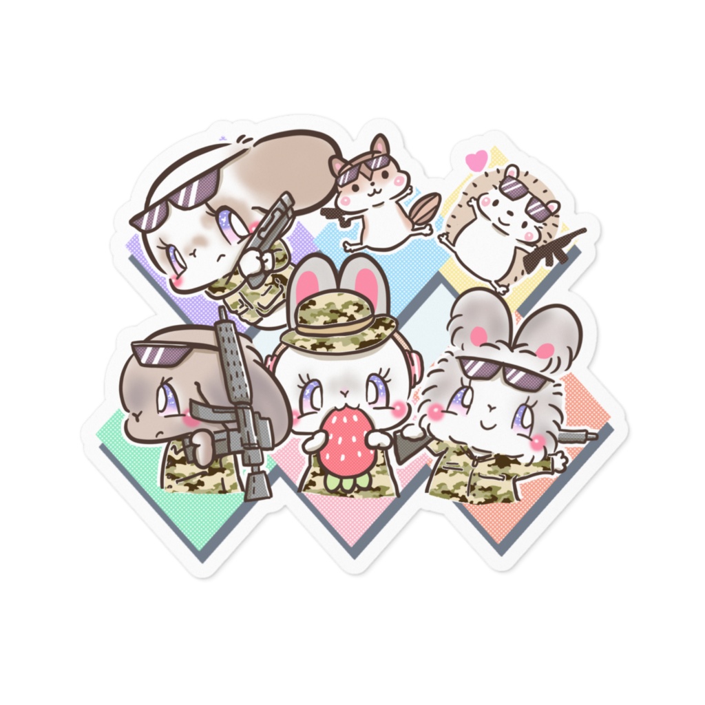 うさぎステッカー　プレゼント企画特別価格