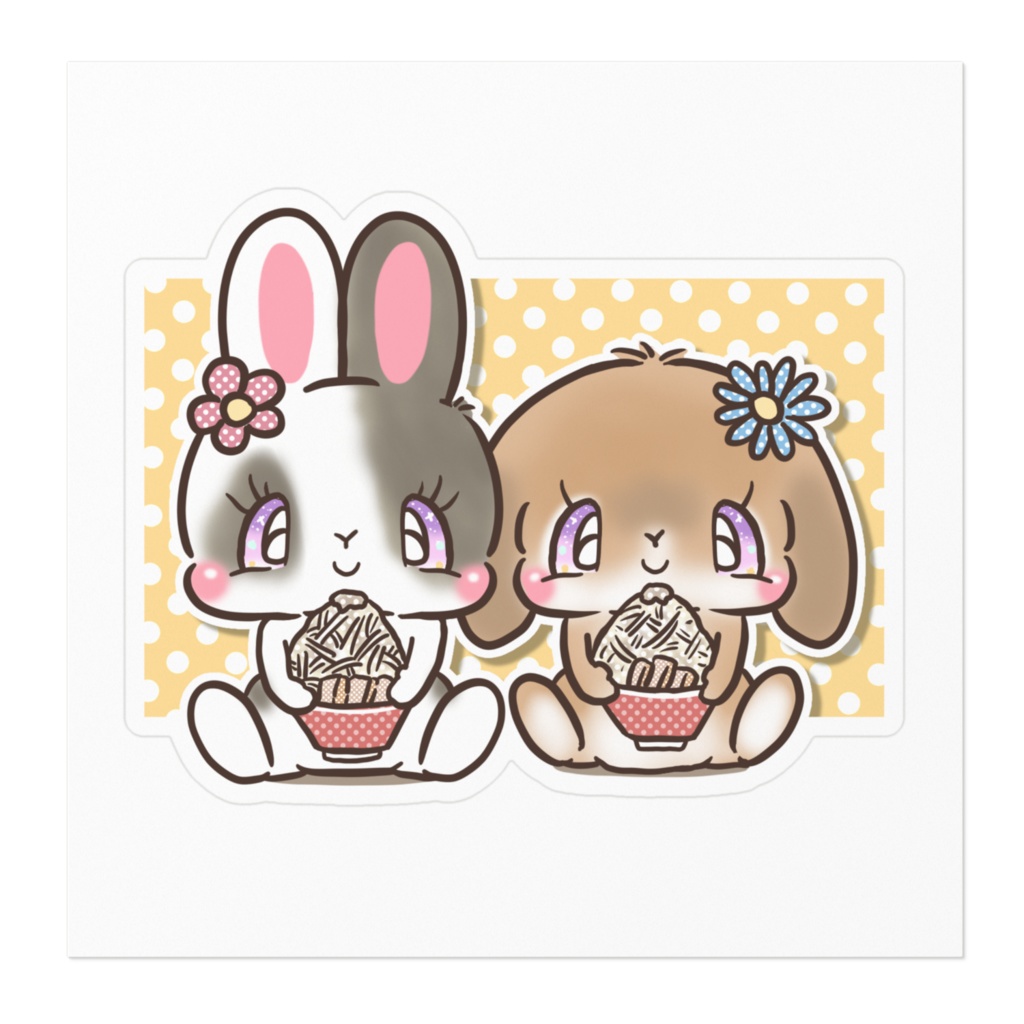 うさぎステッカー プレゼント企画特別価格