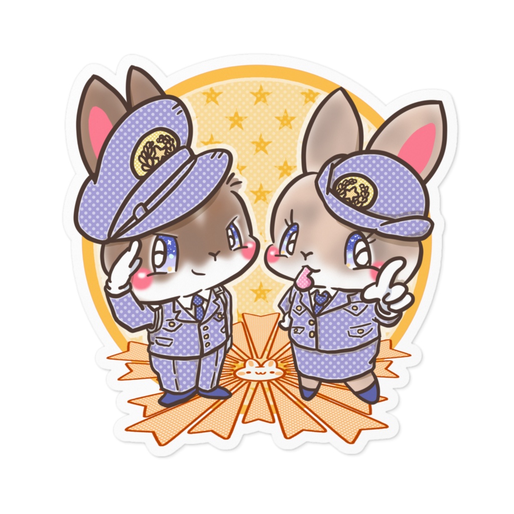 うさぎステッカー　プレゼント企画特別価格