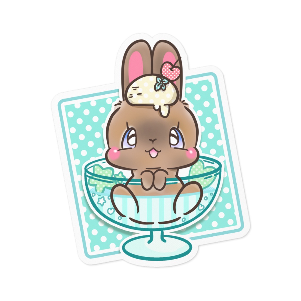 うさぎステッカー　プレゼント企画特別価格