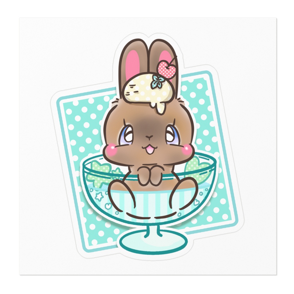 うさぎステッカー プレゼント企画特別価格