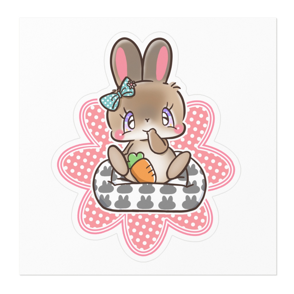うさぎステッカー プレゼント企画特別価格
