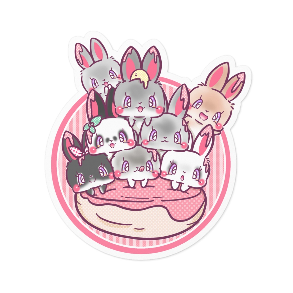 うさぎステッカー　プレゼント企画特別価格