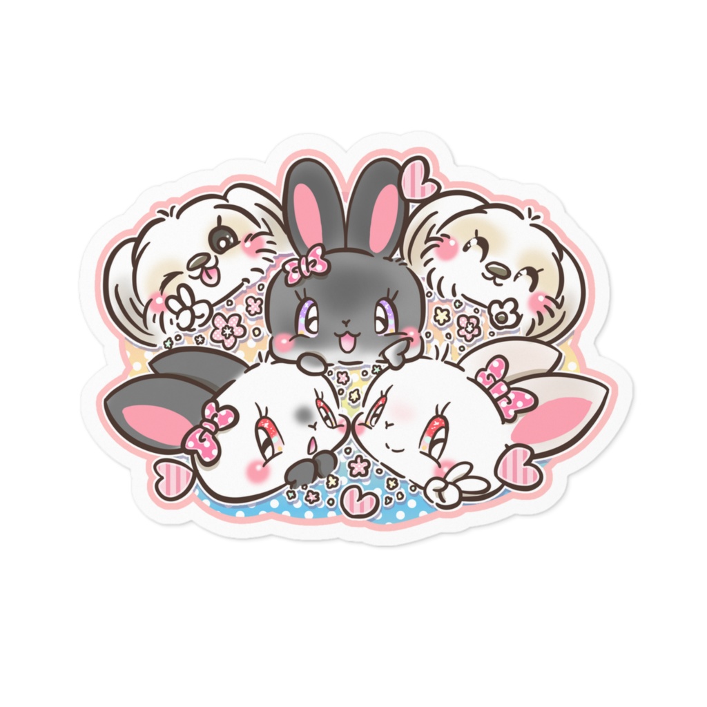 うさぎステッカー プレゼント企画特別価格