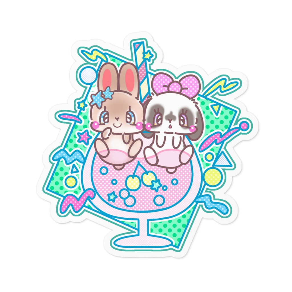 うさぎステッカー プレゼント企画特別価格