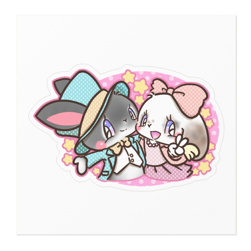 うさぎステッカー プレゼント企画特別価格