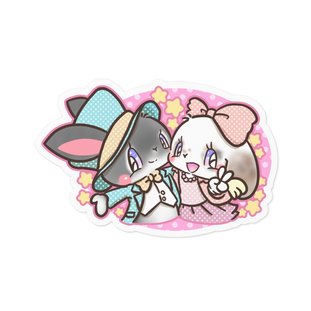 うさぎステッカー　プレゼント企画特別価格