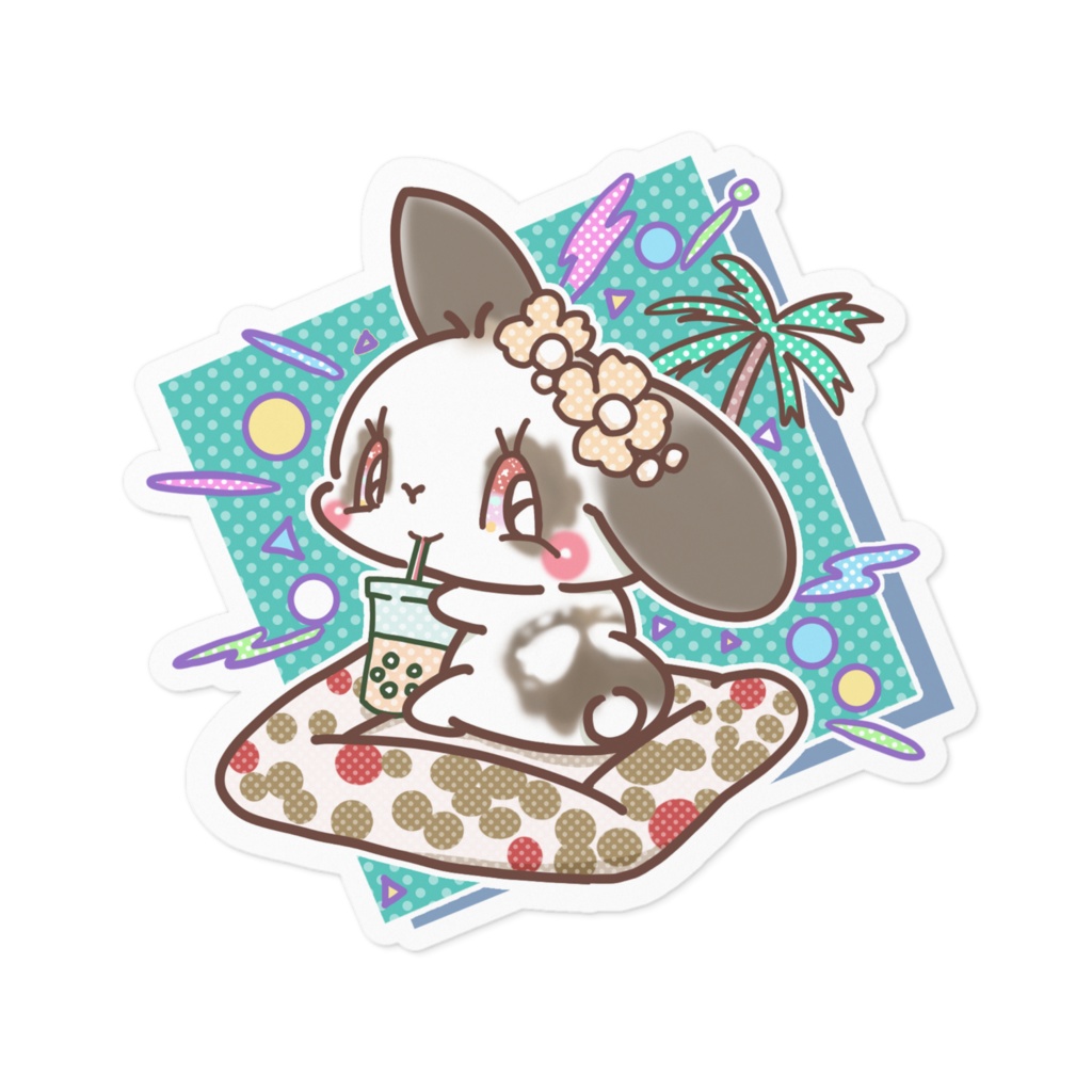 うさぎステッカー　プレゼント企画特別価格