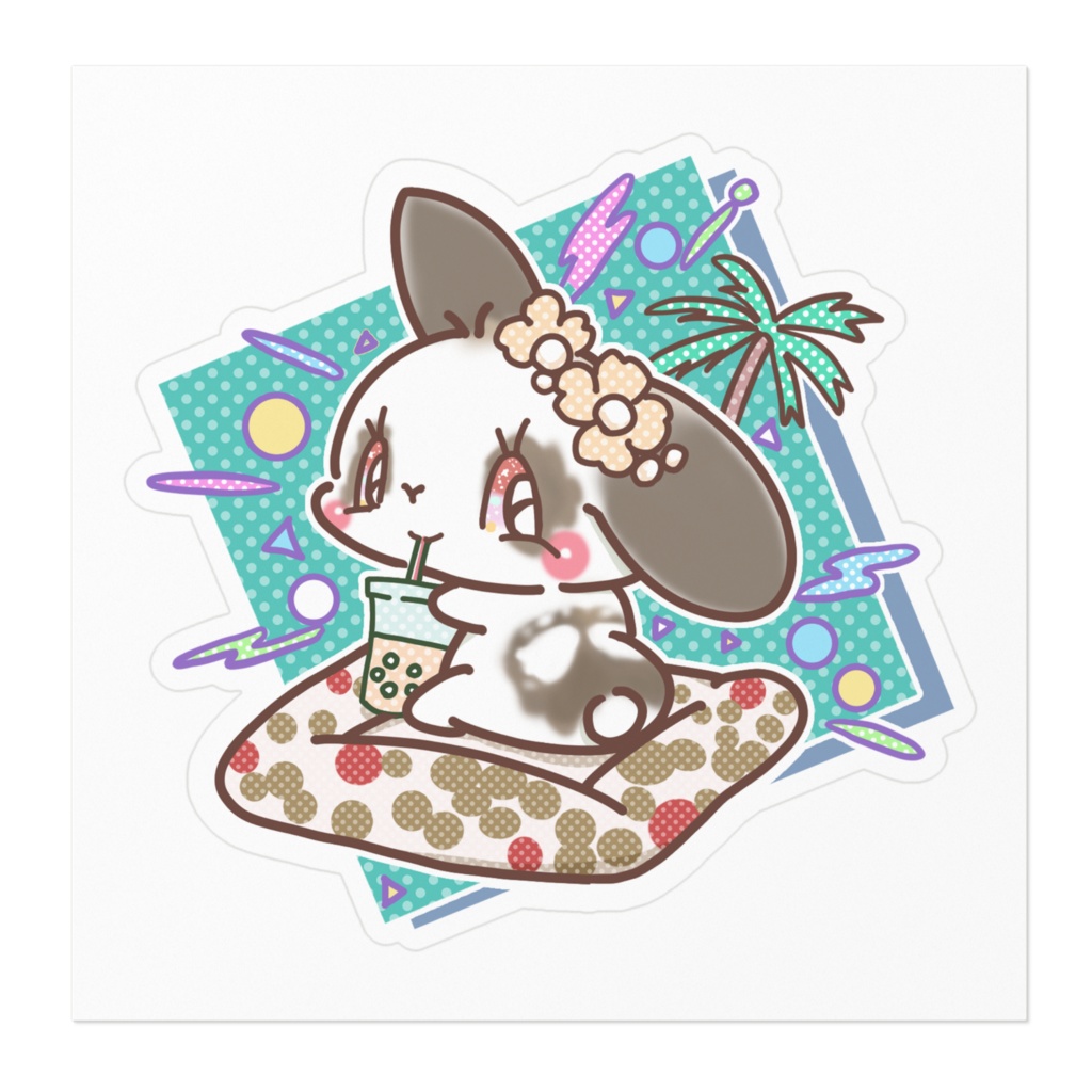 うさぎステッカー プレゼント企画特別価格