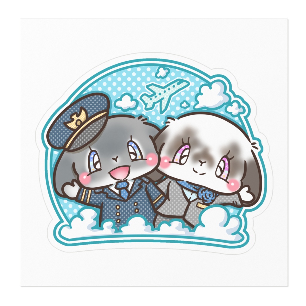 うさぎステッカー プレゼント企画特別価格