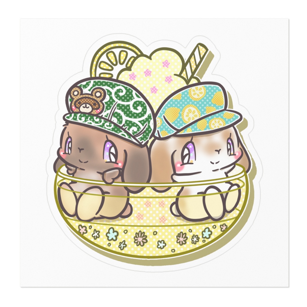 うさぎステッカー プレゼント企画特別価格