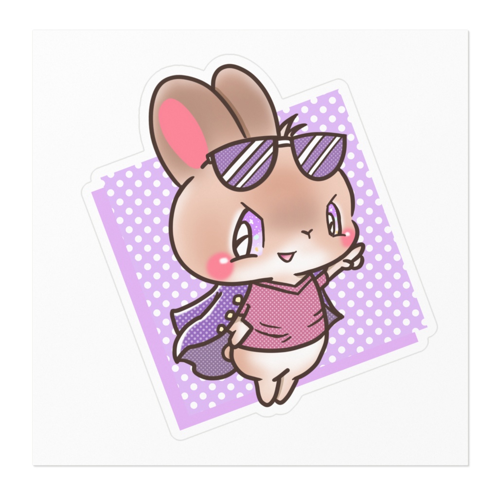 うさぎステッカー プレゼント企画特別価格