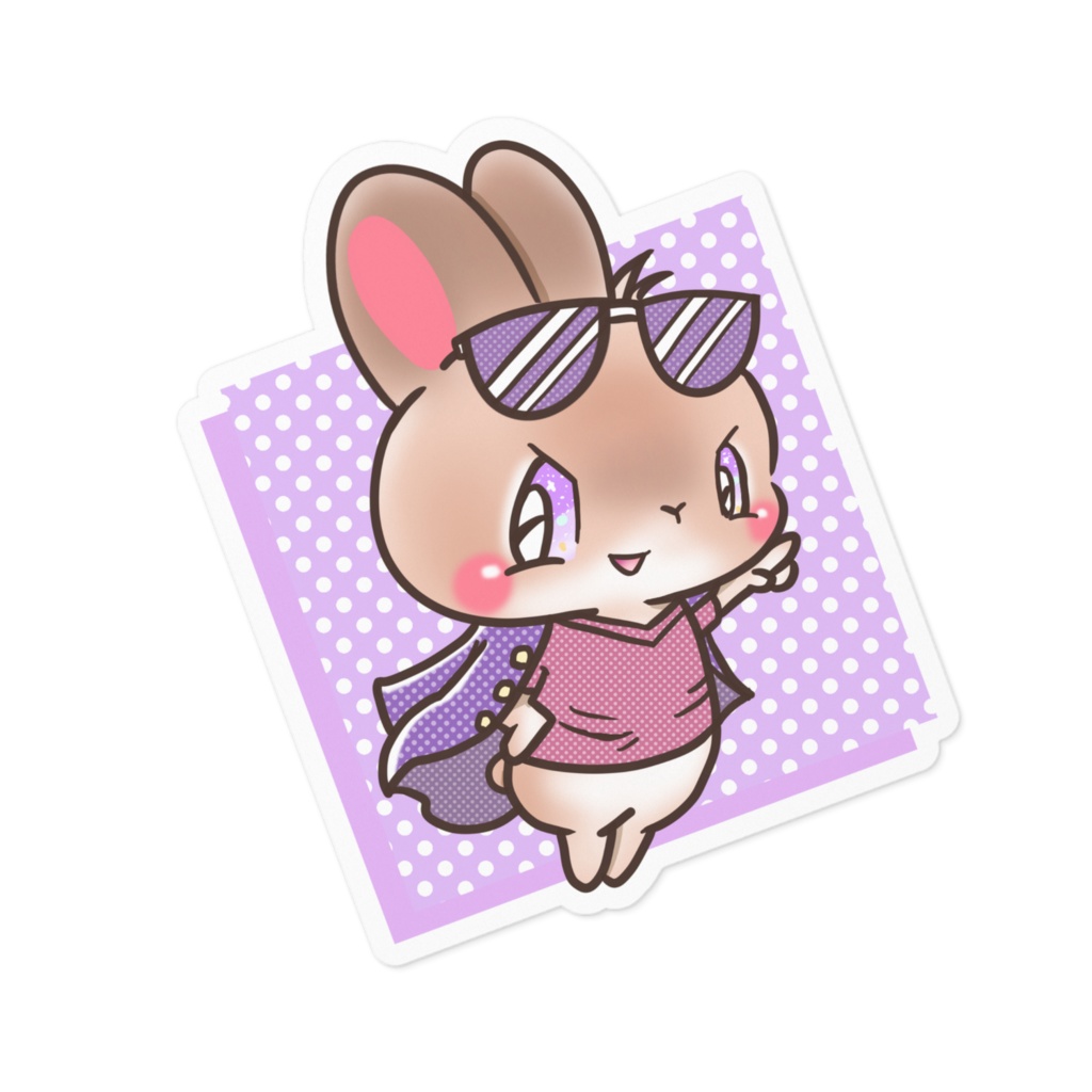 うさぎステッカー　プレゼント企画特別価格