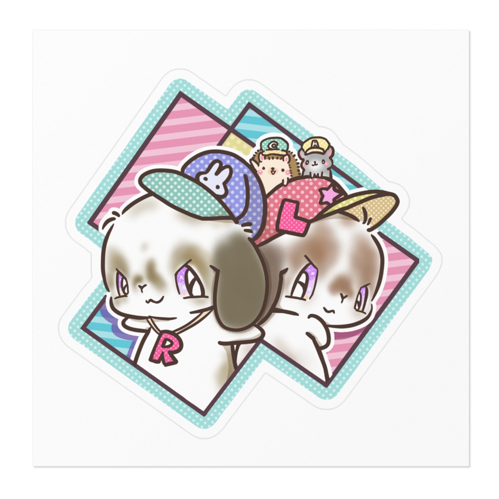 うさぎステッカー プレゼント企画特別価格