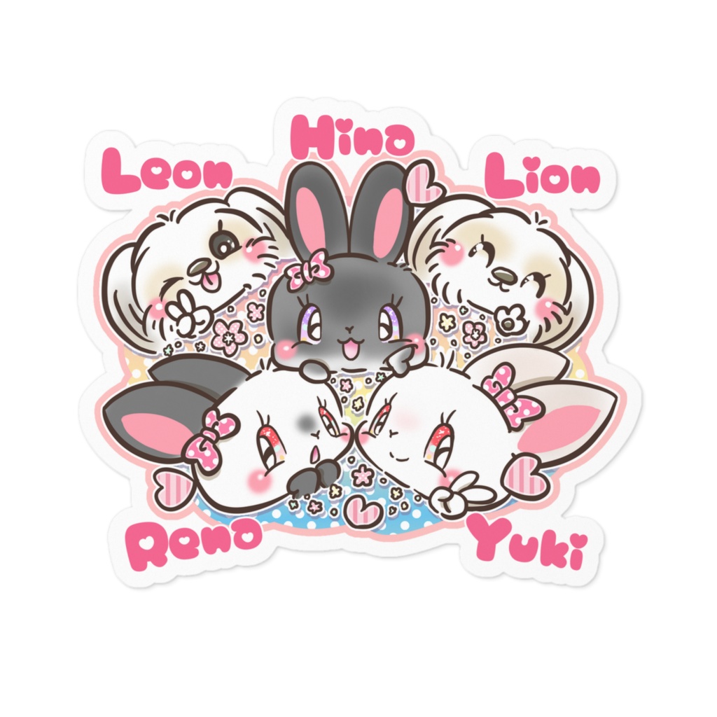 HINA Rena YUKI ステッカー