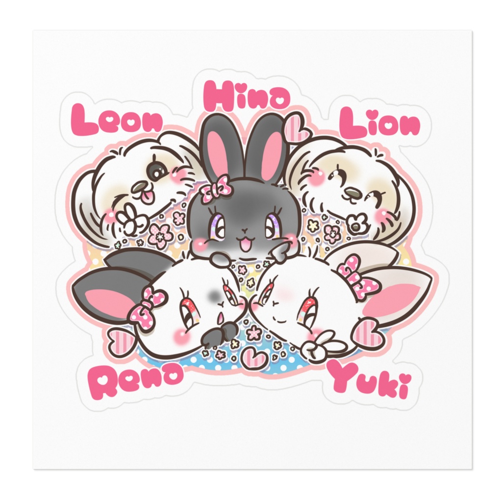 HINA Rena YUKI ステッカー