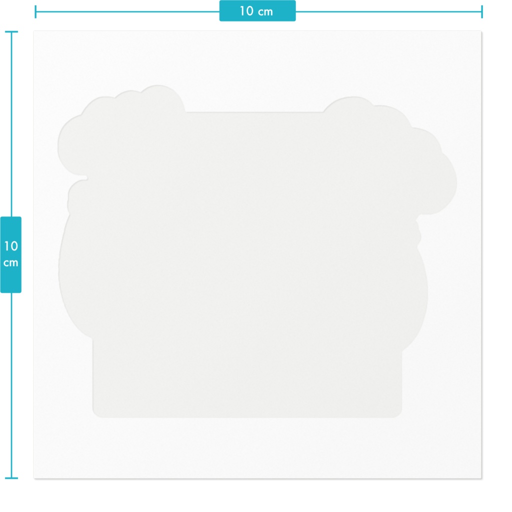 うさぎコックさん ステッカー