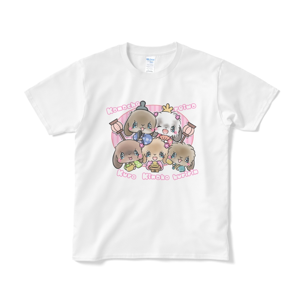ひな祭り Tシャツ (イラスト料金込み)