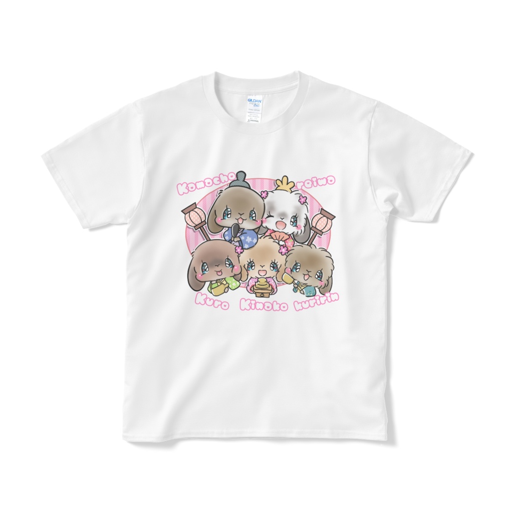 2枚目以降 ひな祭りTシャツ イラスト料金なし