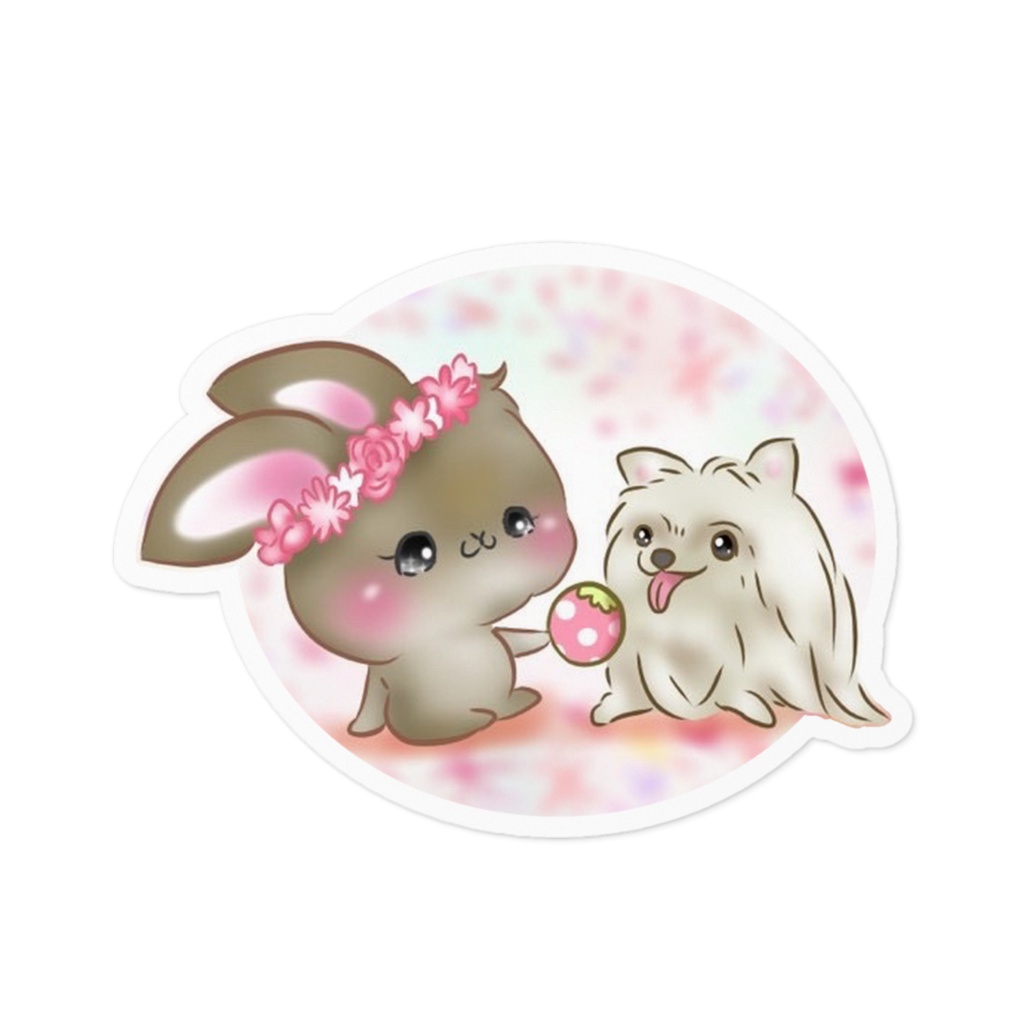 心　すず　ステッカー