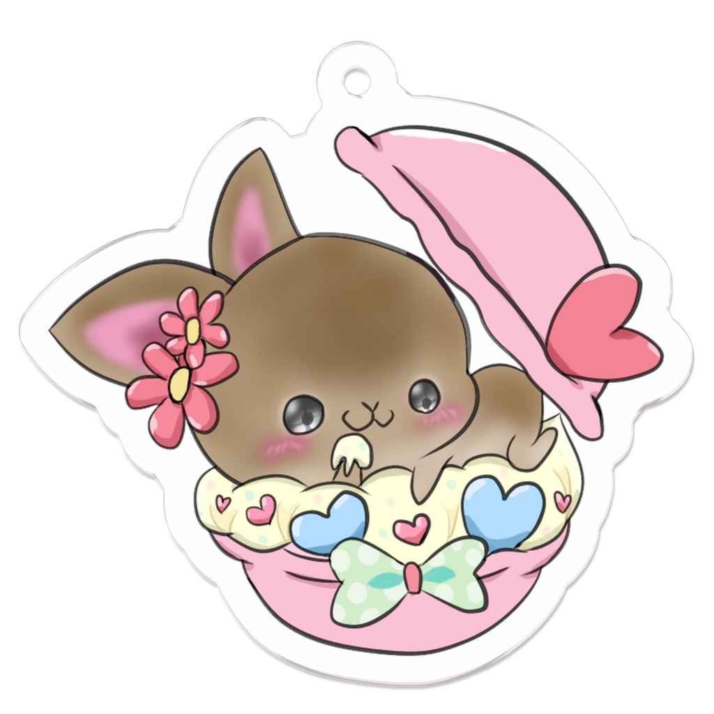 心　キーホルダー