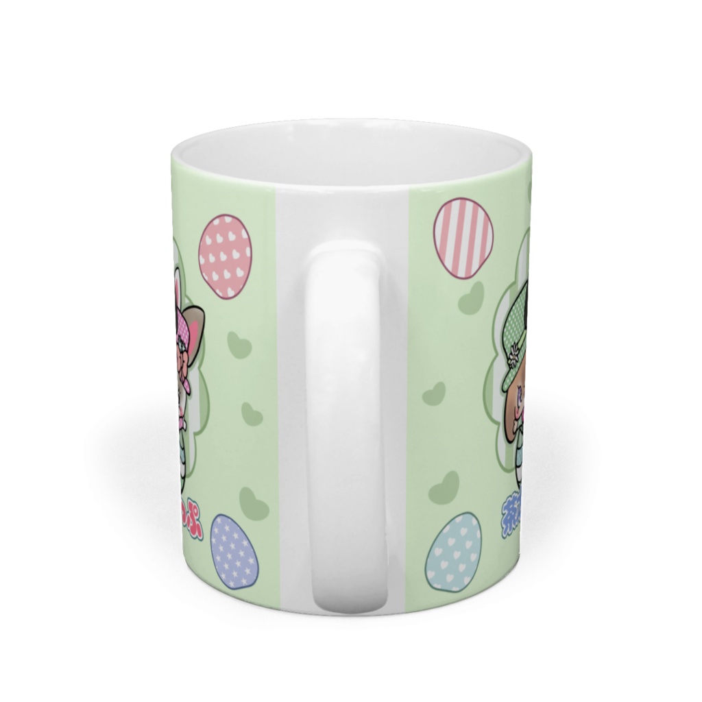見本 くう太 茶太郎 ぷっぷ マグカップ