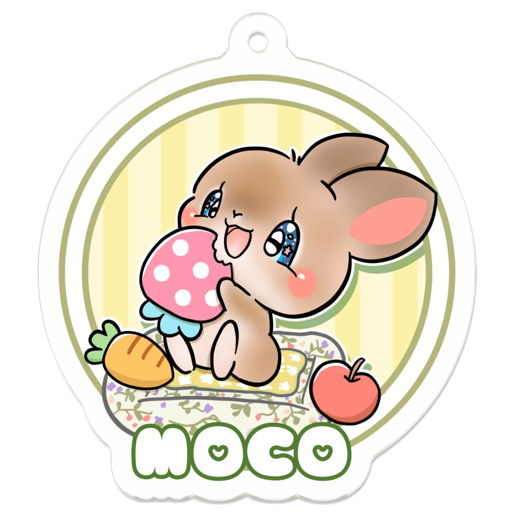 モコ　キーホルダー