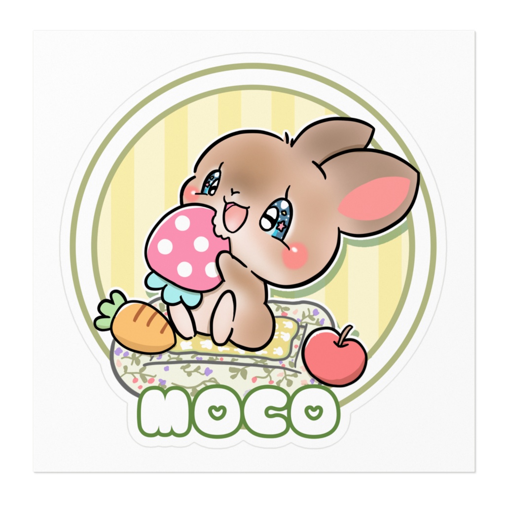 モコ ステッカー