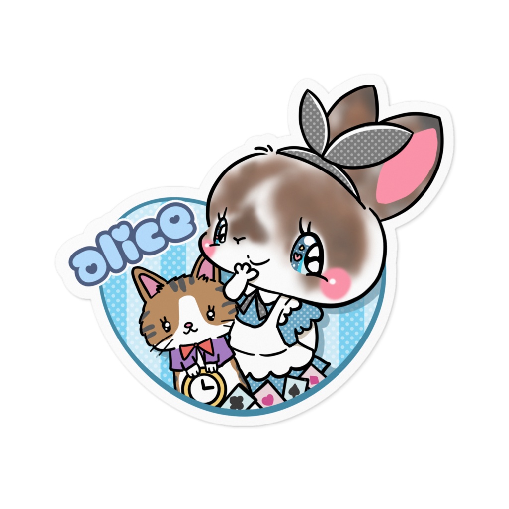 alice ステッカー