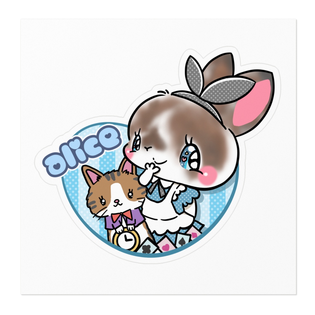 alice ステッカー