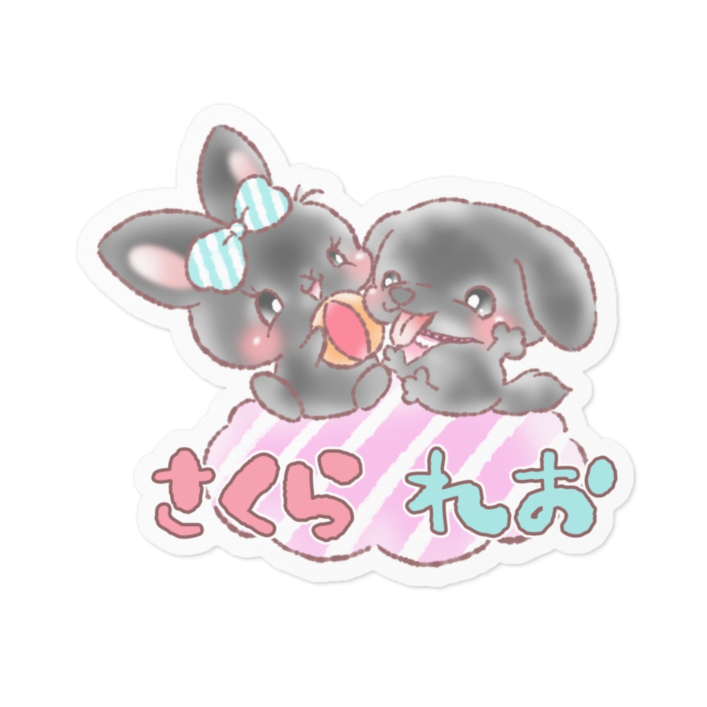 さくら　れお　ステッカー