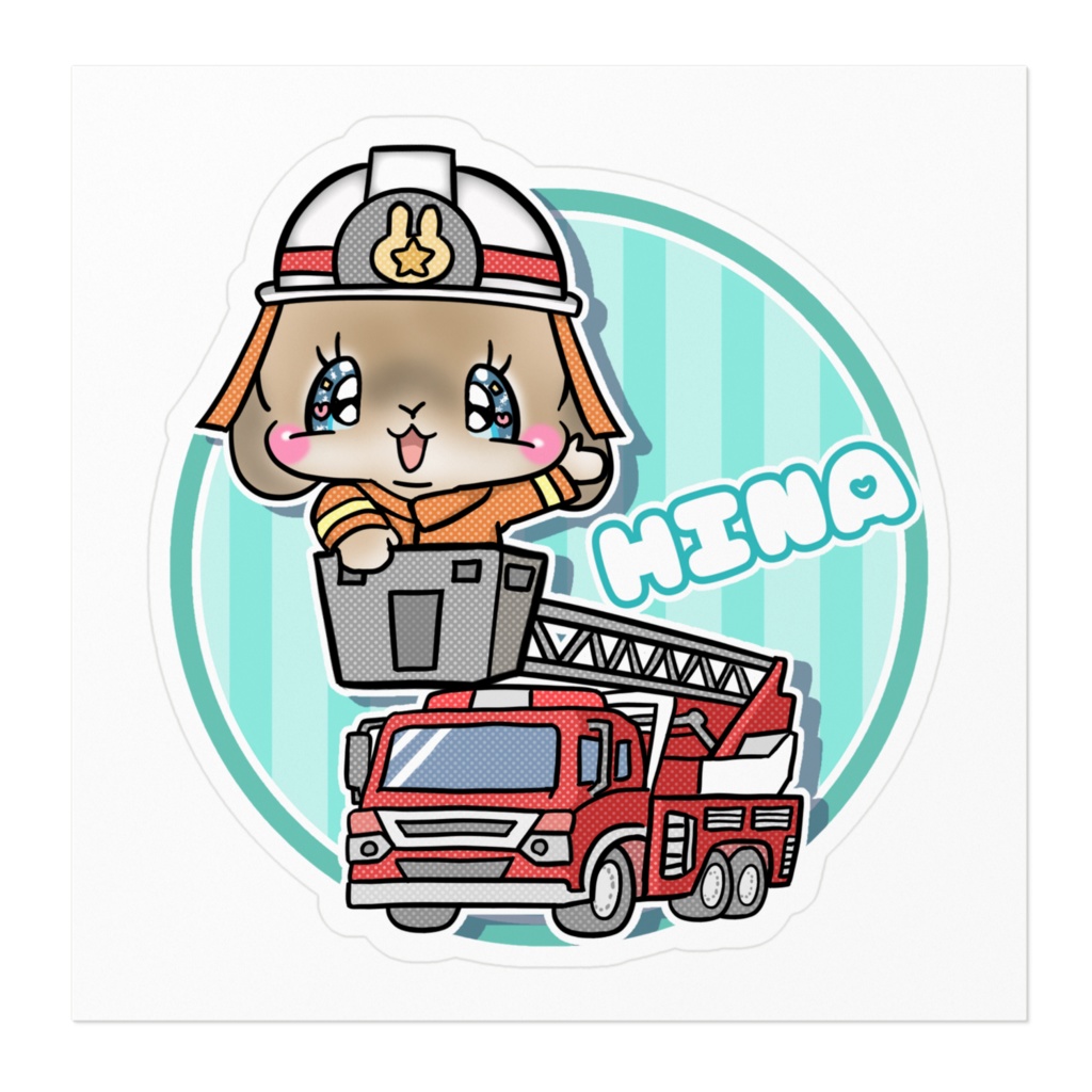 HINA ステッカー