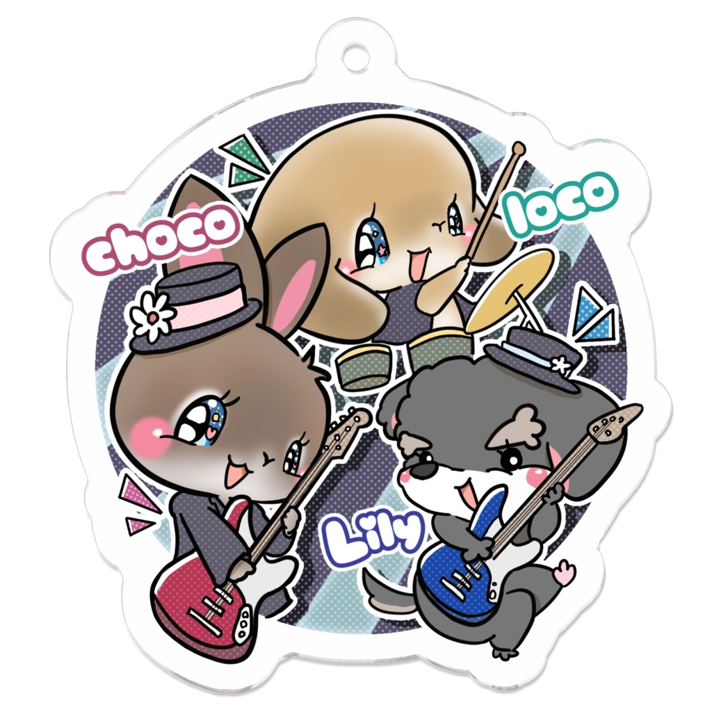 choco loco lily キーホルダー