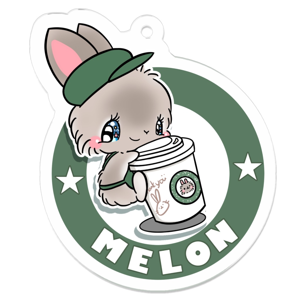 メロン キーホルダー