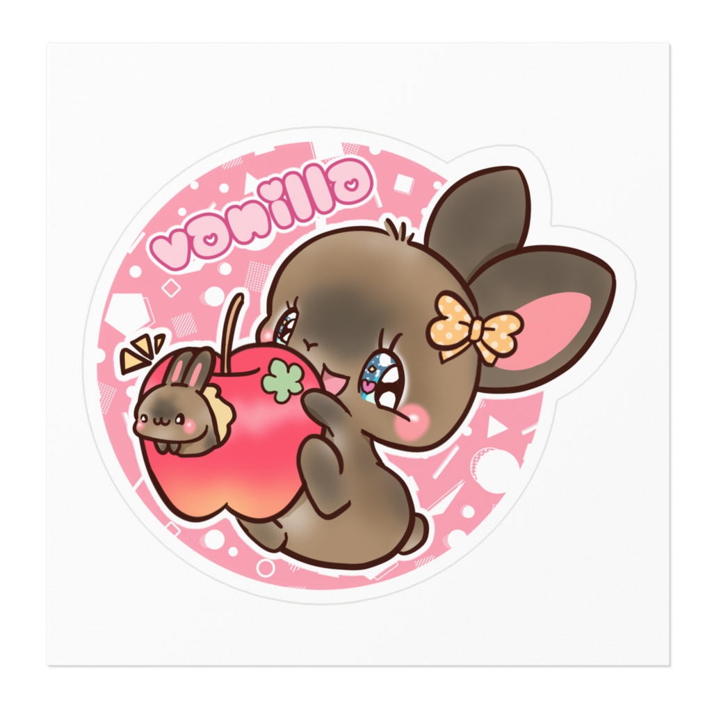 バニラ ステッカー