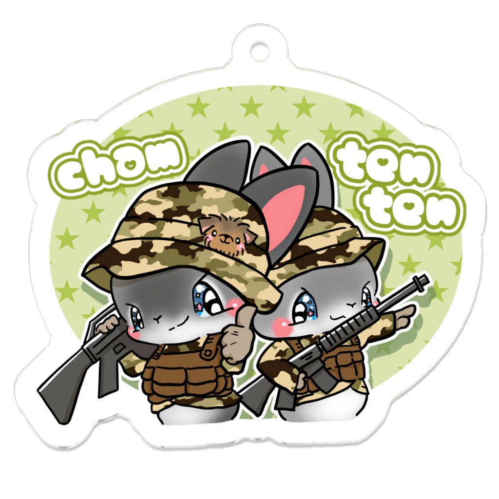 cham tenten キーホルダー