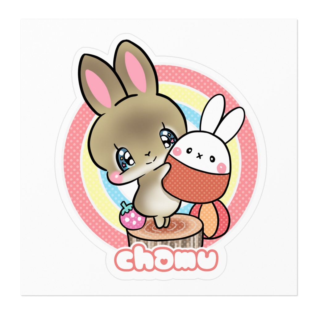 chamu ステッカー