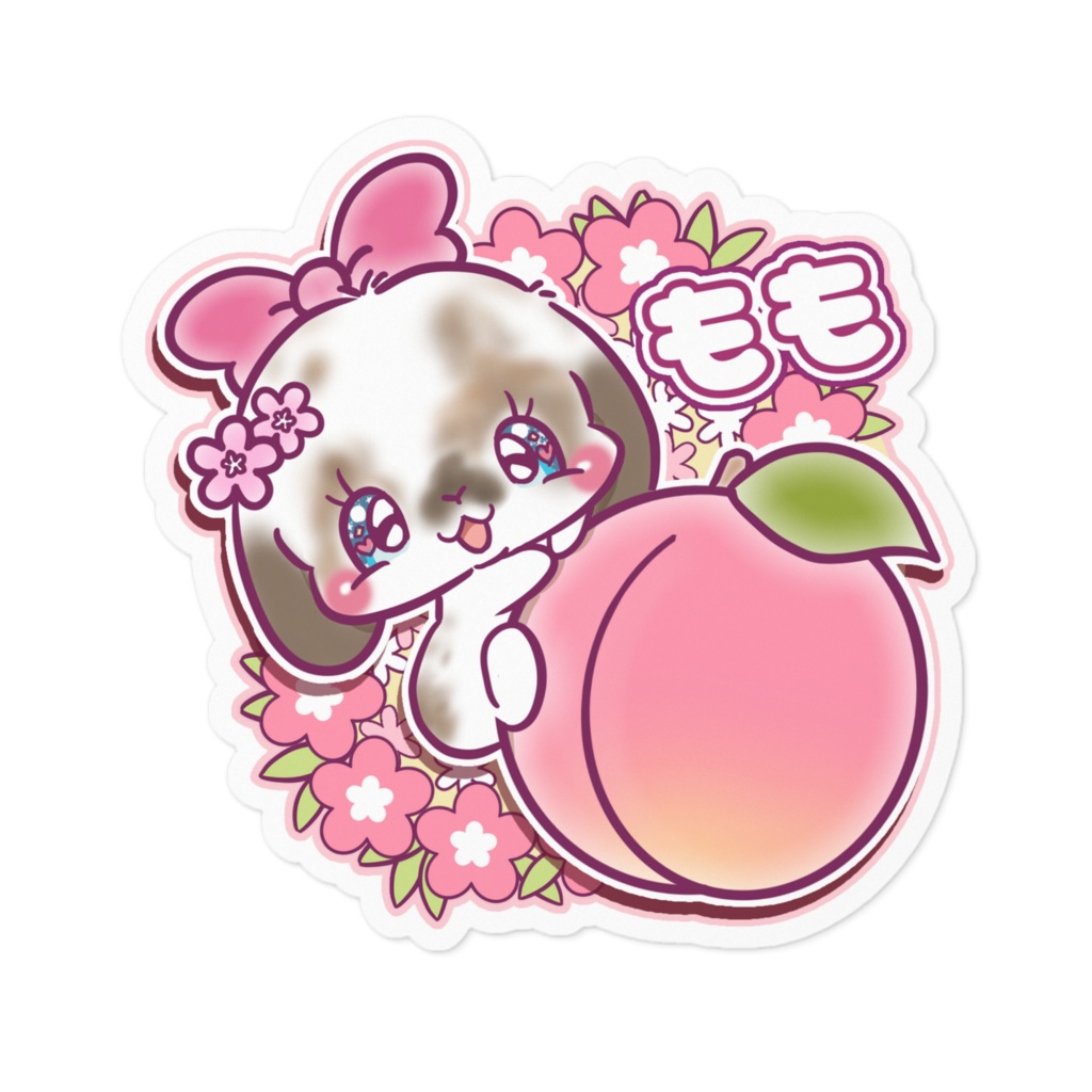 ももちゃん ステッカー