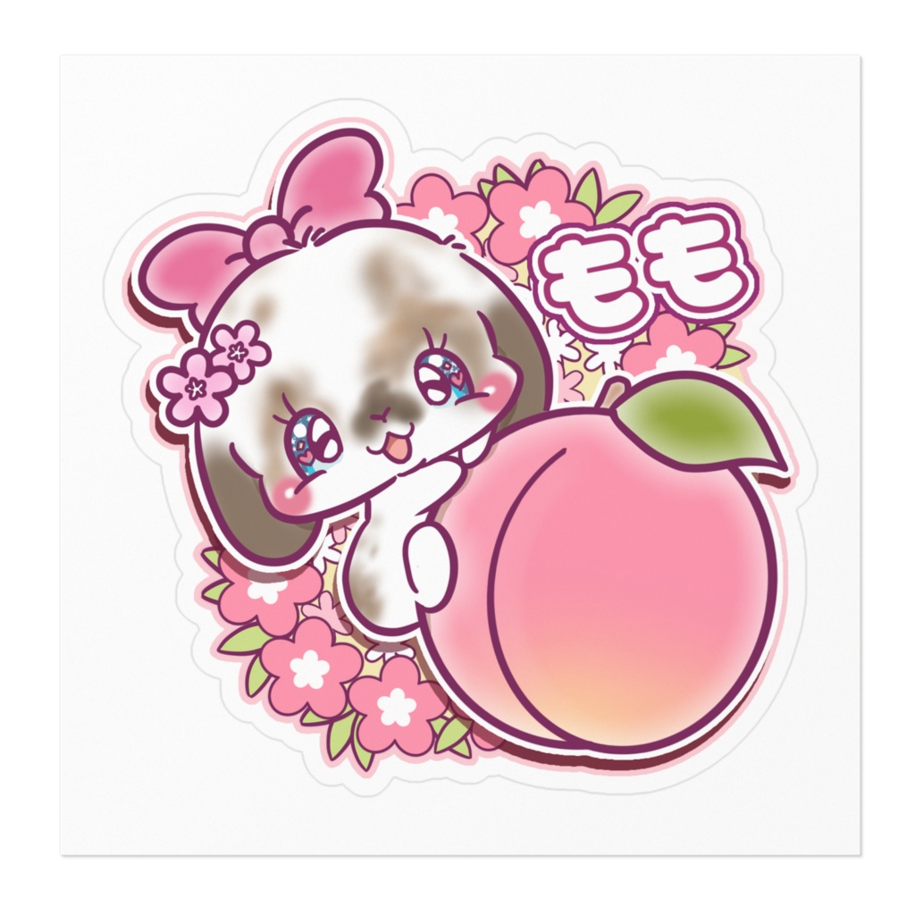 ももちゃん ステッカー