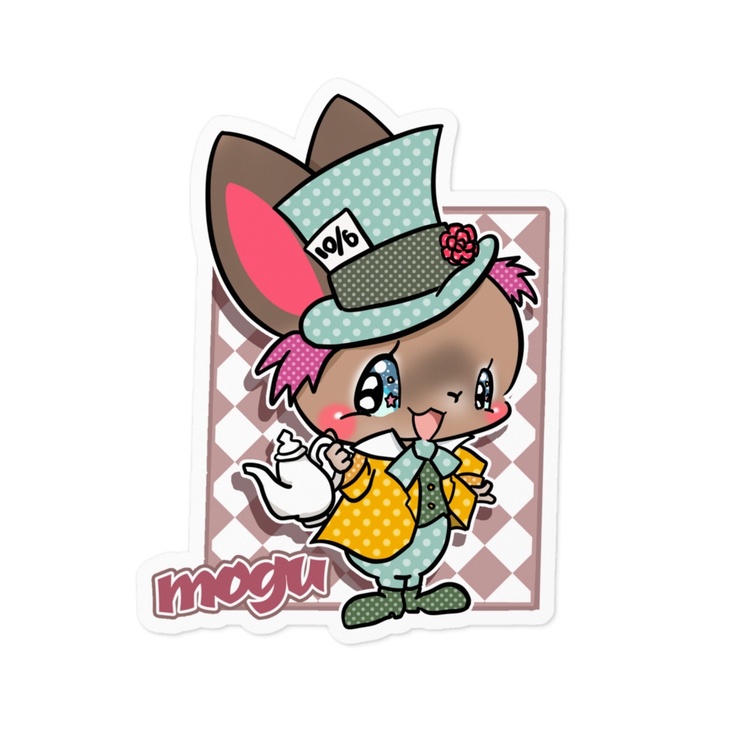 mogu ステッカー