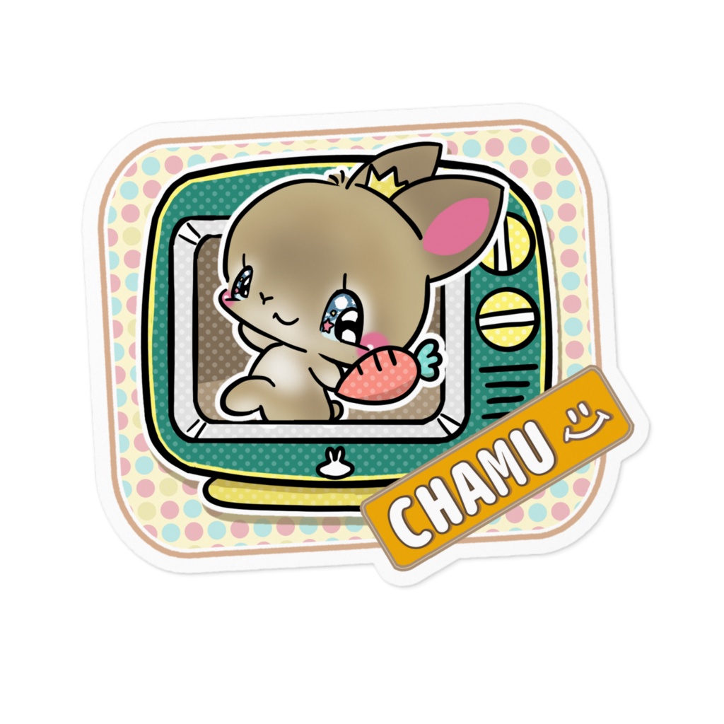 ちゃむ　ステッカー