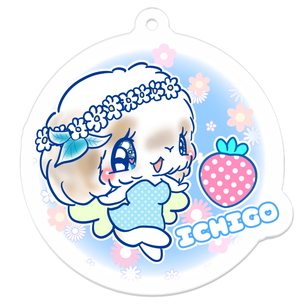 いちご　キーホルダー