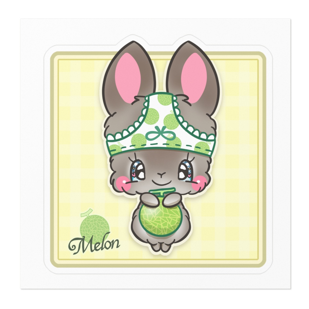 メロン ステッカー