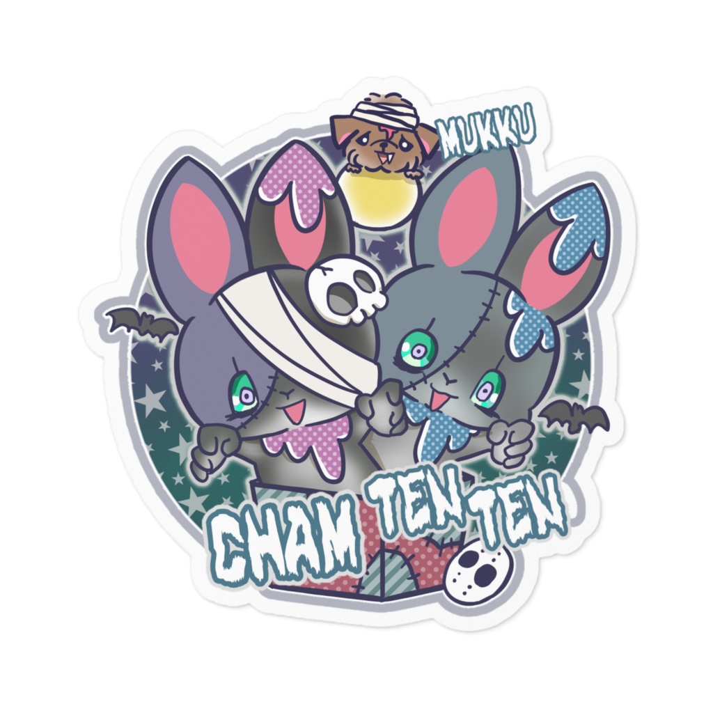 CHAM TENTEN ステッカー